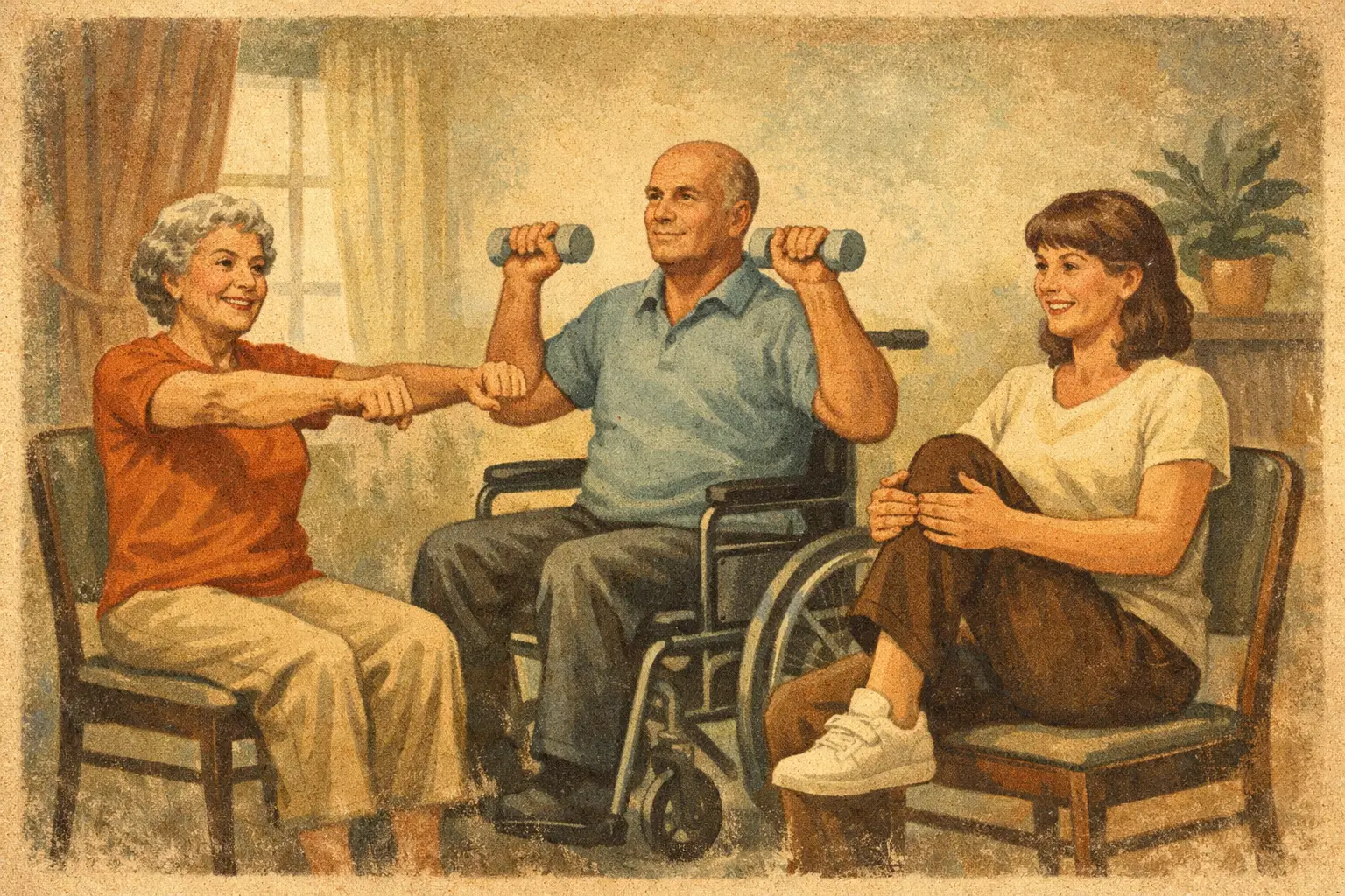 Chair Based Exercise for Disabled Adults